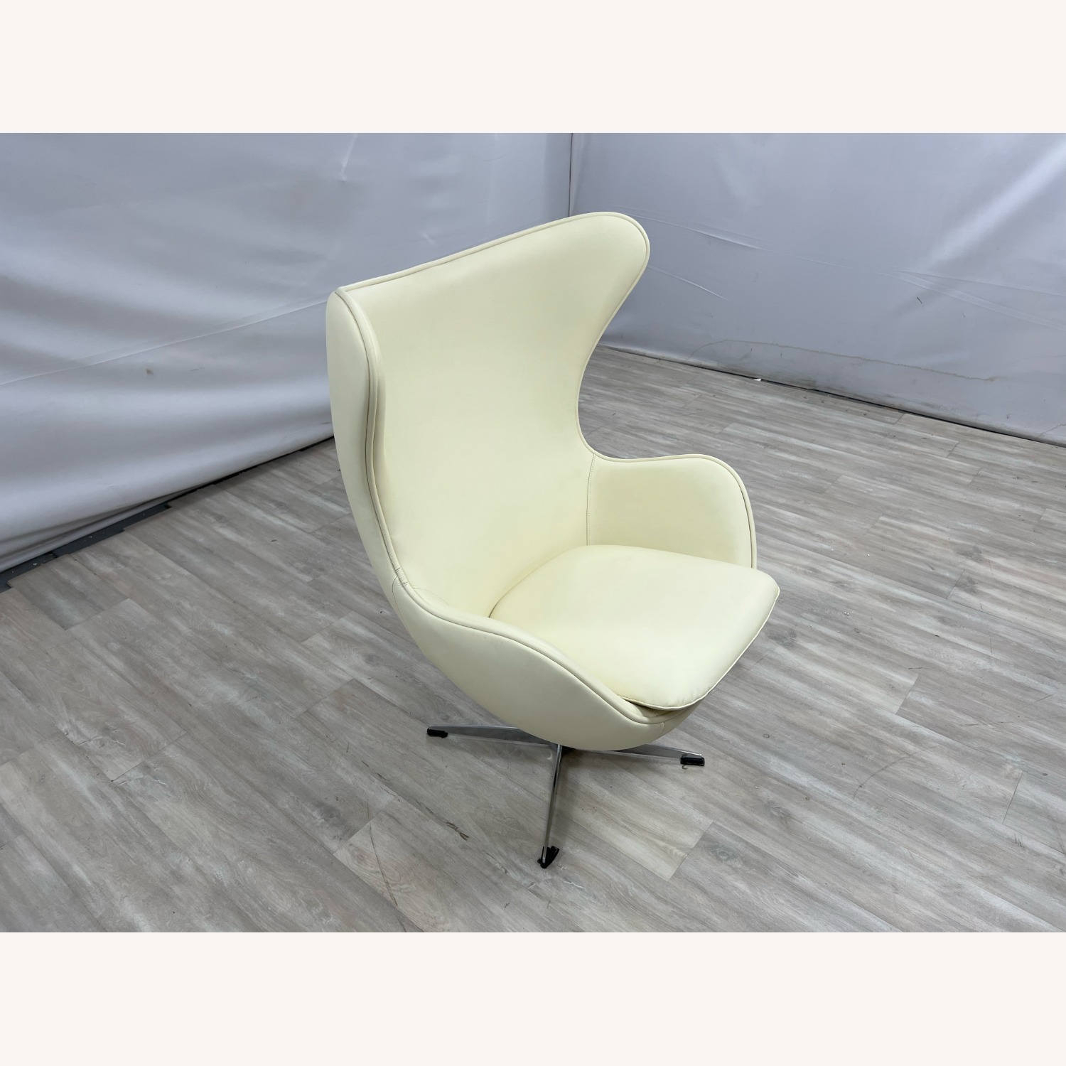 Orren Ellis Finola Top Grain Leather Accent Chair - image-3