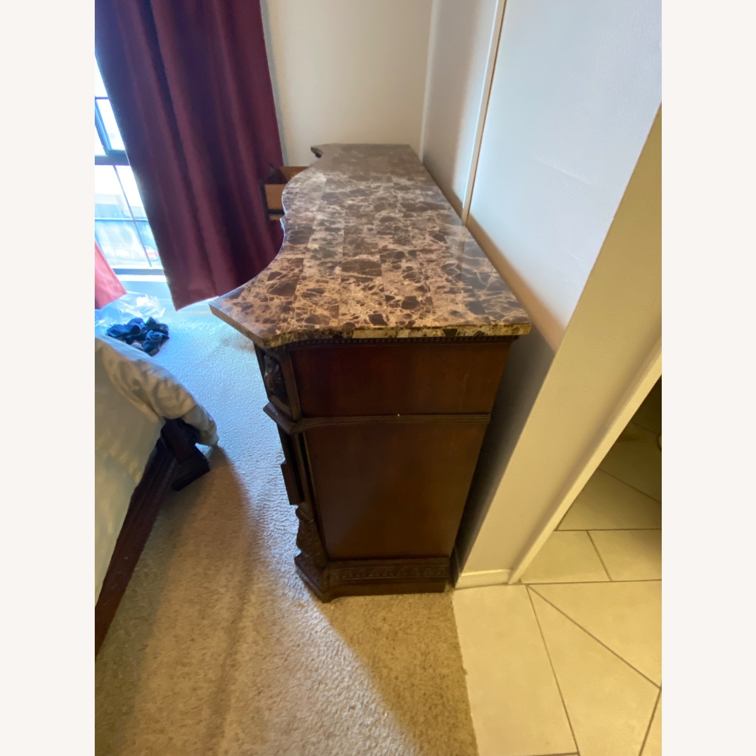 Ledelle Dark Brown Wood Dresser - image-2