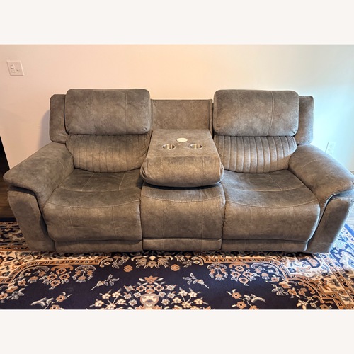 Used Ashely Furniture Gray Couch for sale on AptDeco