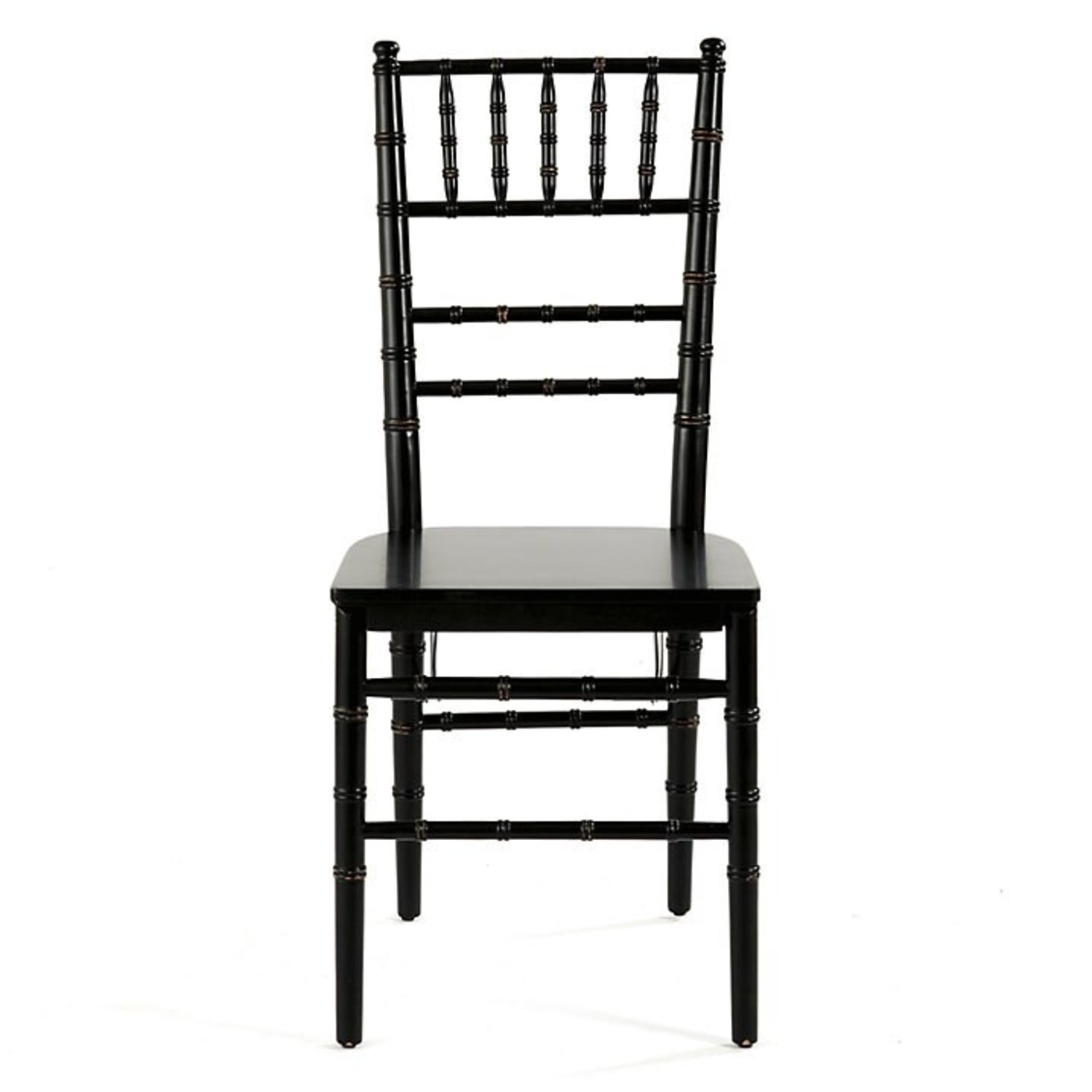 Ballard Designs Black Wood Dining Chairs - image-8