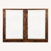 Brutalist Style Wall Mirror from Pueblo by Lane