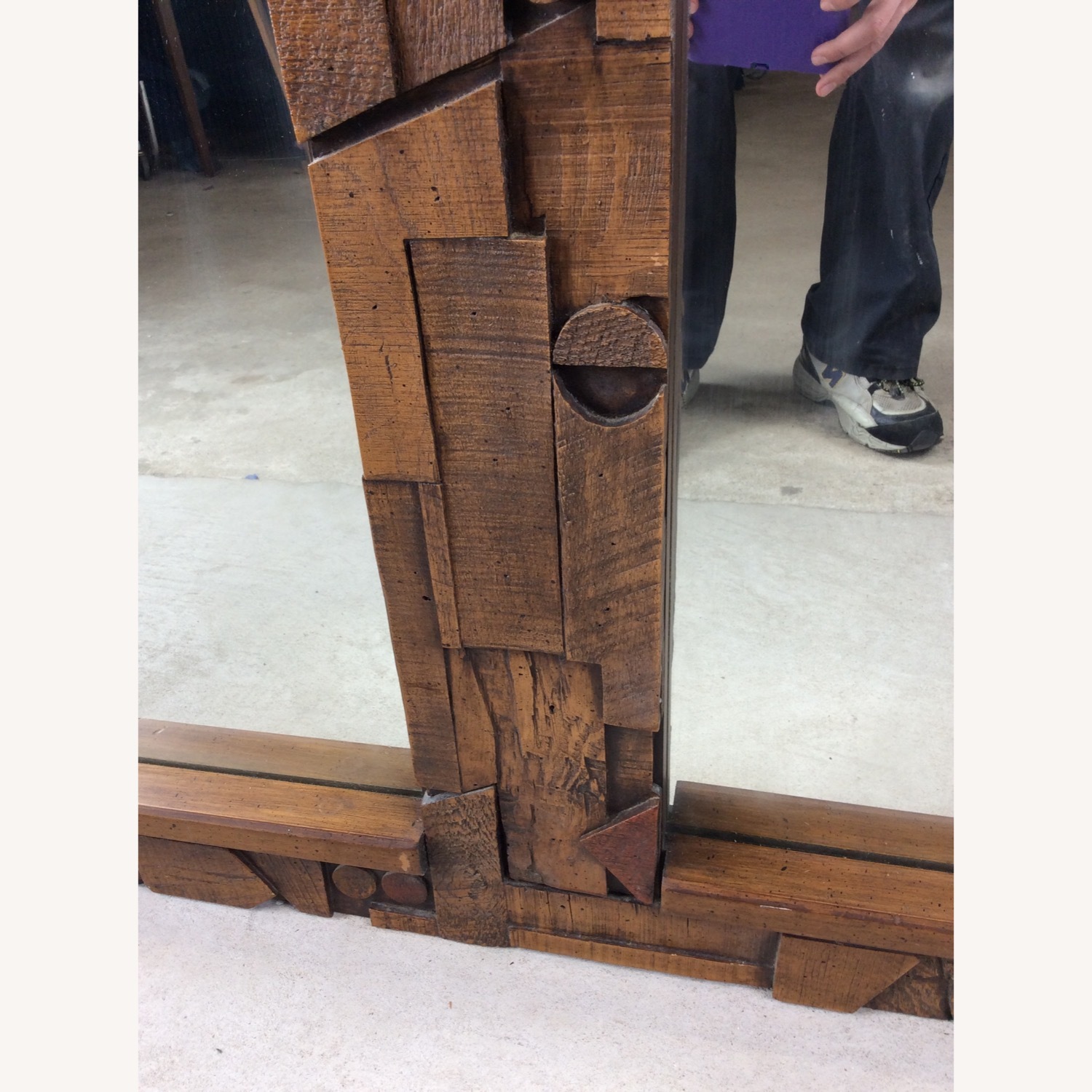 Brutalist Style Wall Mirror from Pueblo by Lane - image-13