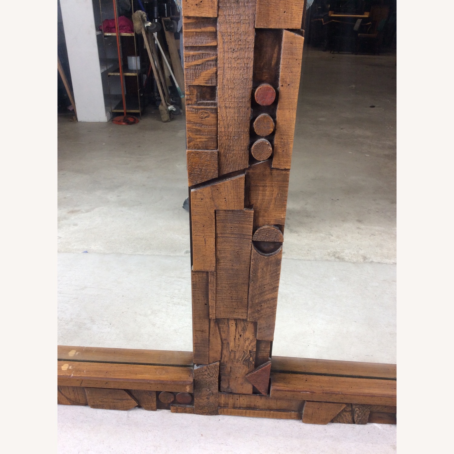 Brutalist Style Wall Mirror from Pueblo by Lane - image-7