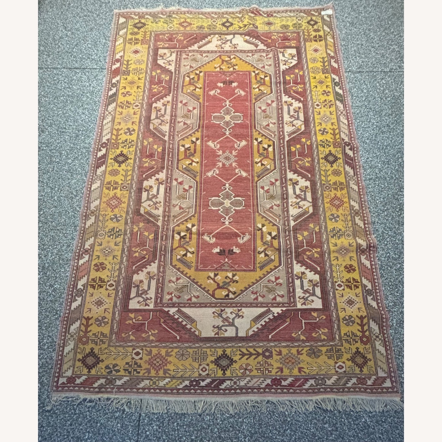 Turkish Milas Wool Area Rug - image-4