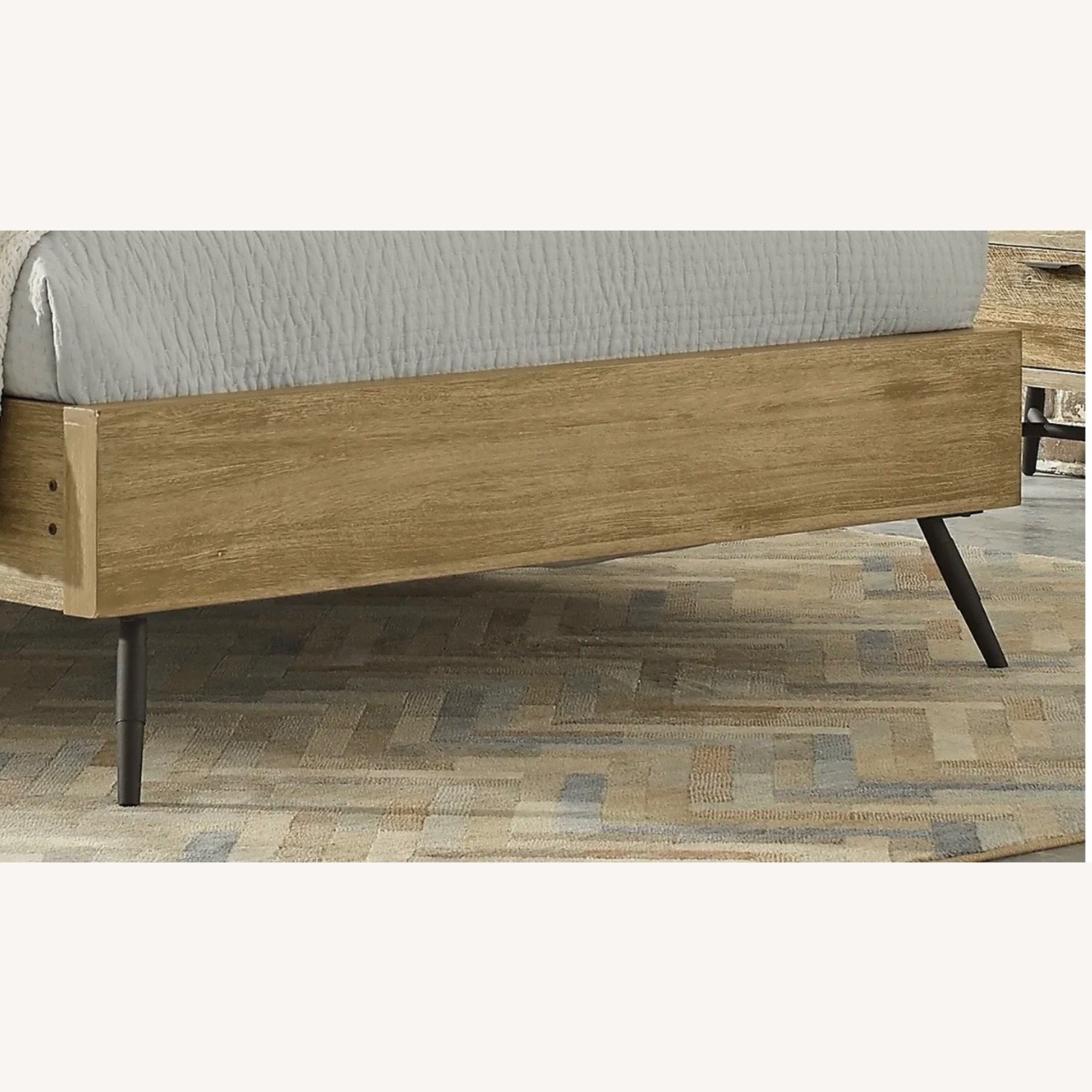 Rooms To Go Midtown Loft Natural 3 Pc Queen Panel Bed - image-4