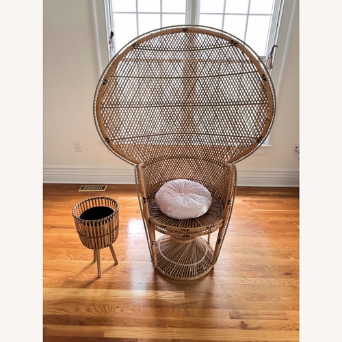 Used Natural Accent Chair for sale on AptDeco