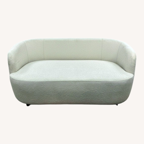 Used Wade Logan Brinae Wide Boucle Upholstered Loveseat for sale on AptDeco