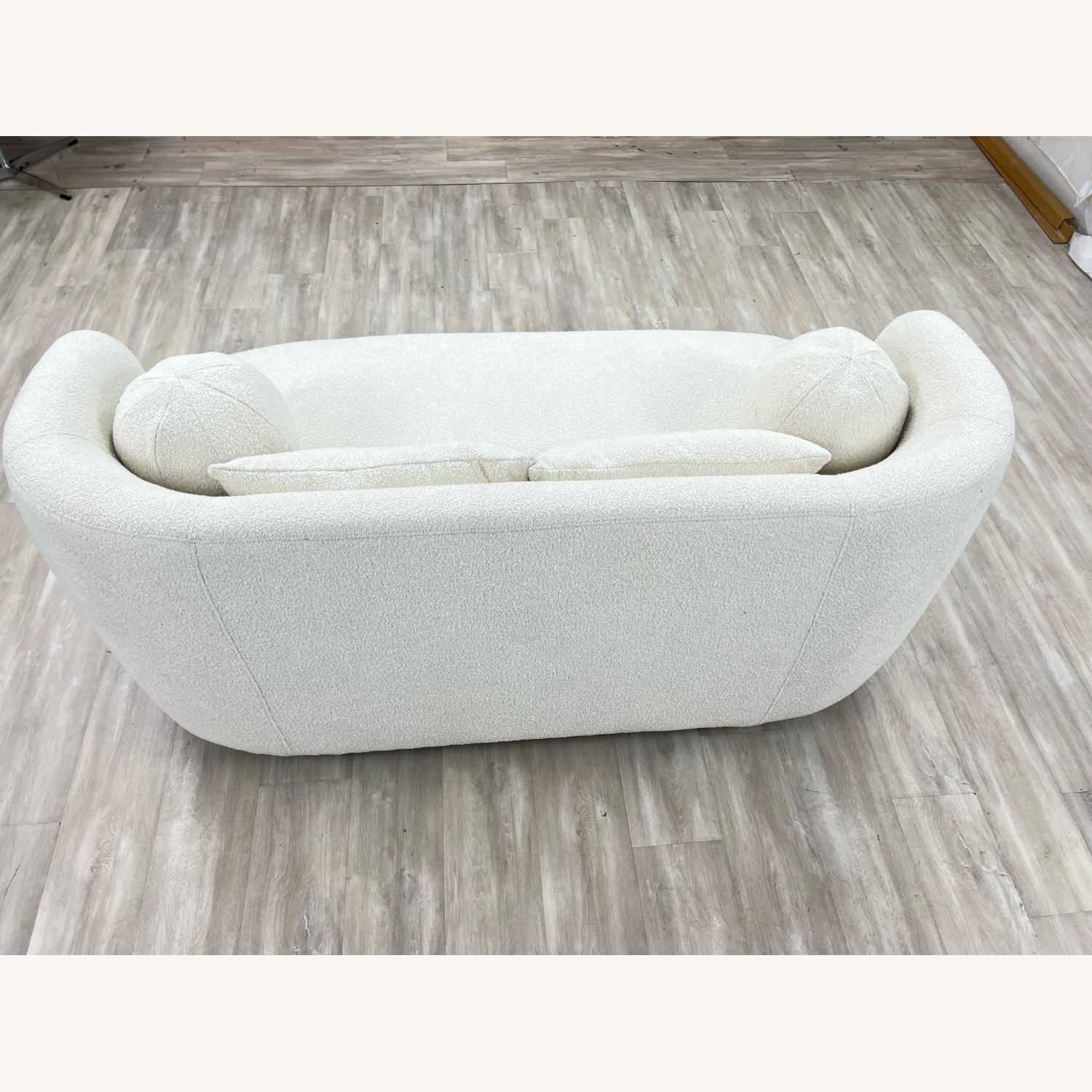 Wade Logan Brinae Wide Boucle Upholstered Loveseat - image-5