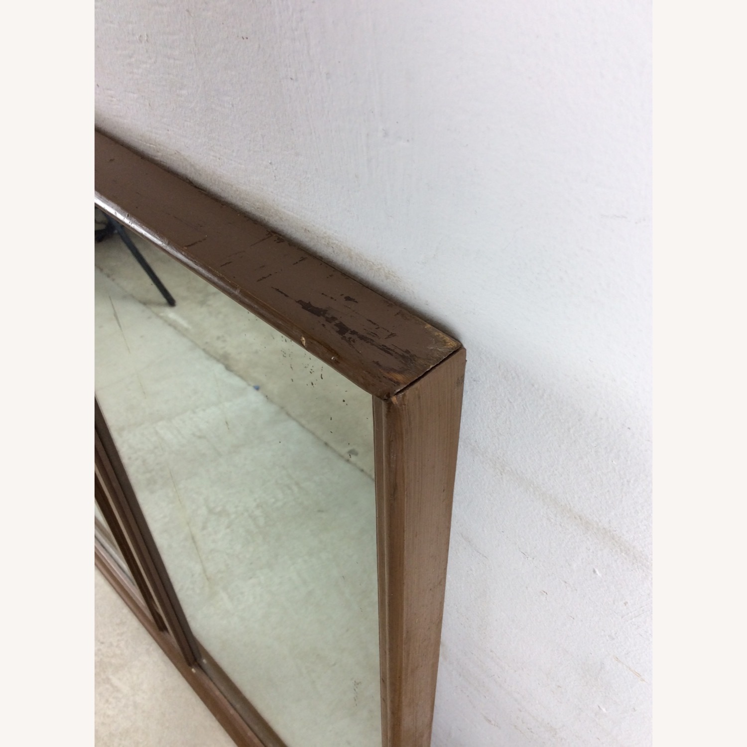 Mid Century Rectangular Wall Mirror with 2 Panels - image-8