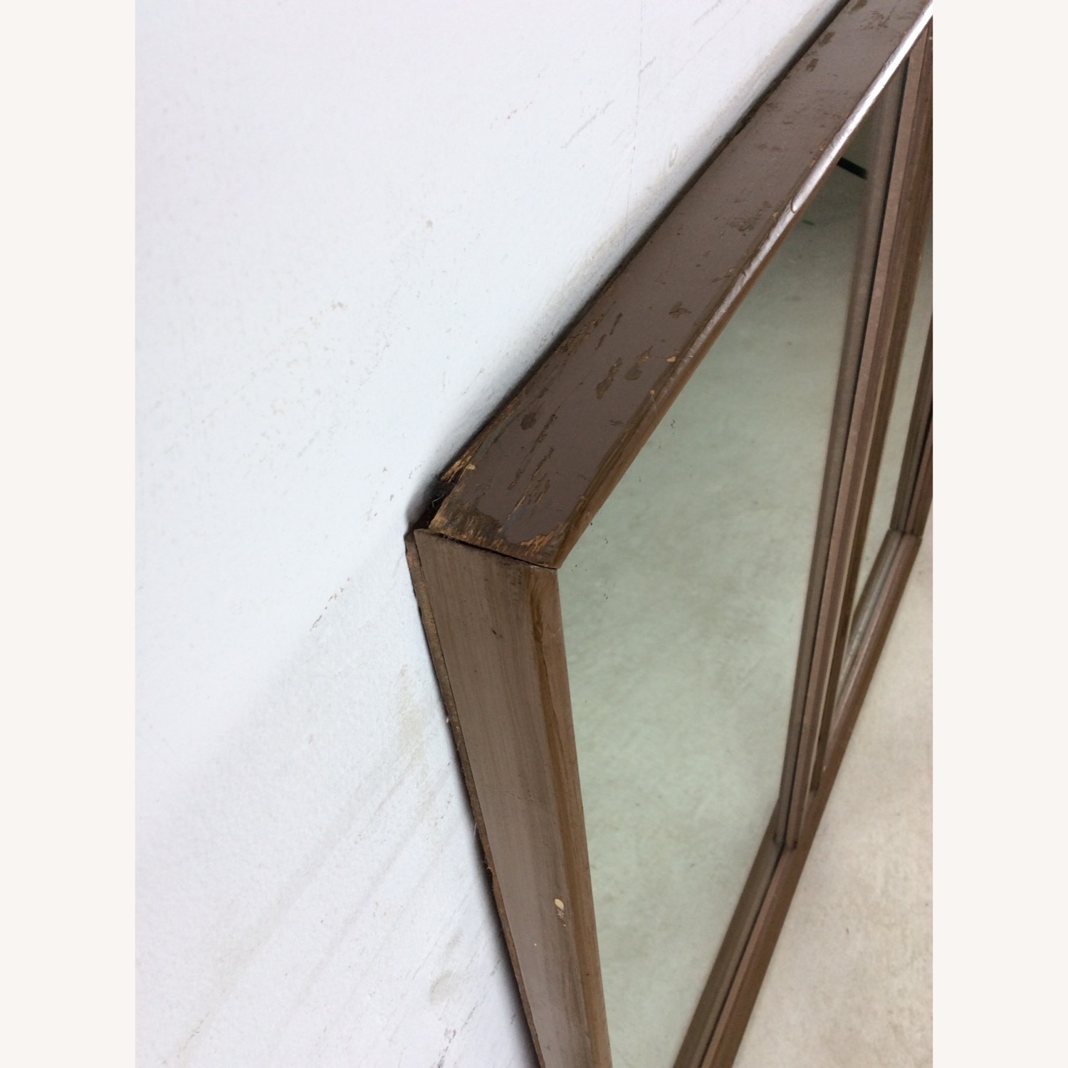 Mid Century Rectangular Wall Mirror with 2 Panels - image-11