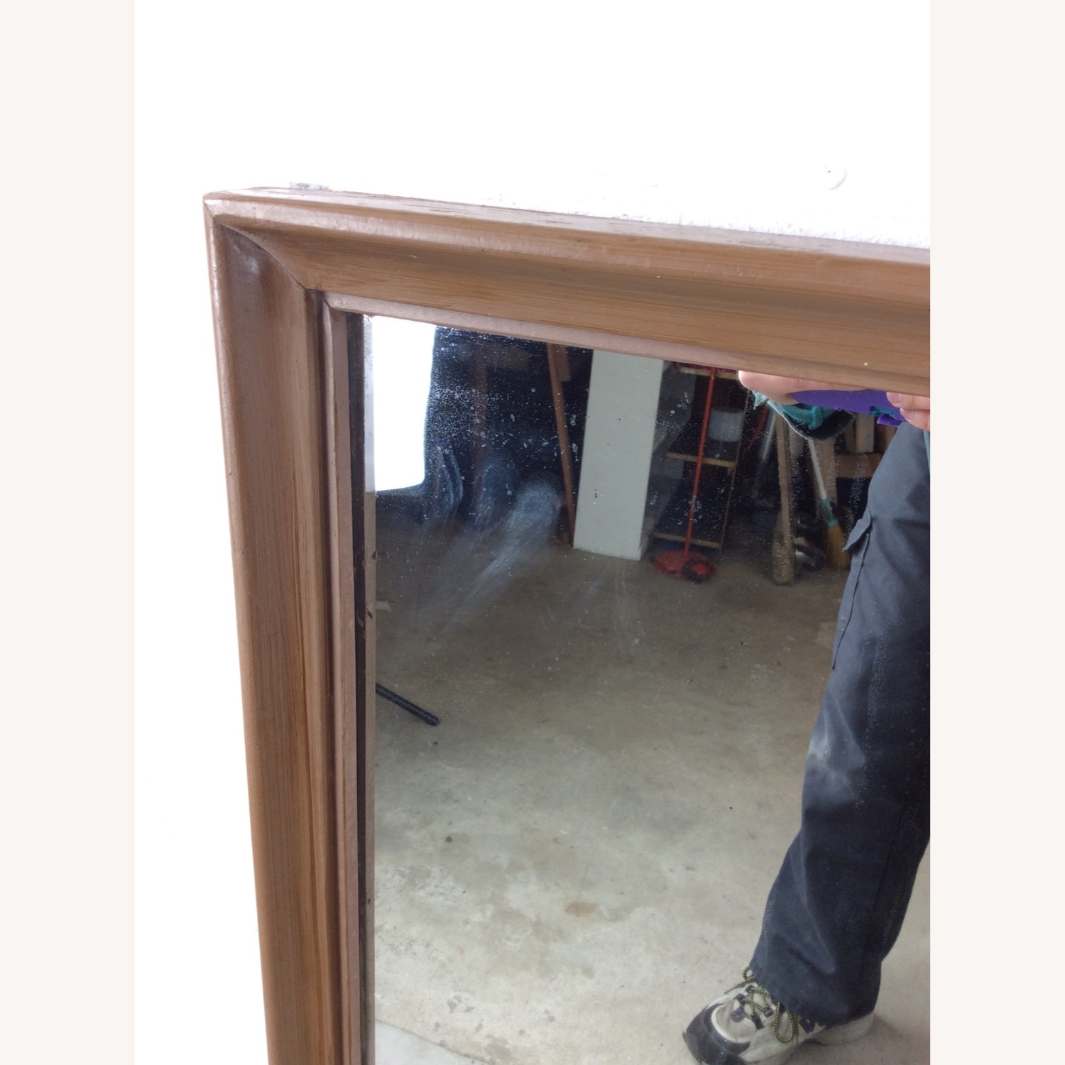 Mid Century Rectangular Wall Mirror with 2 Panels - image-17