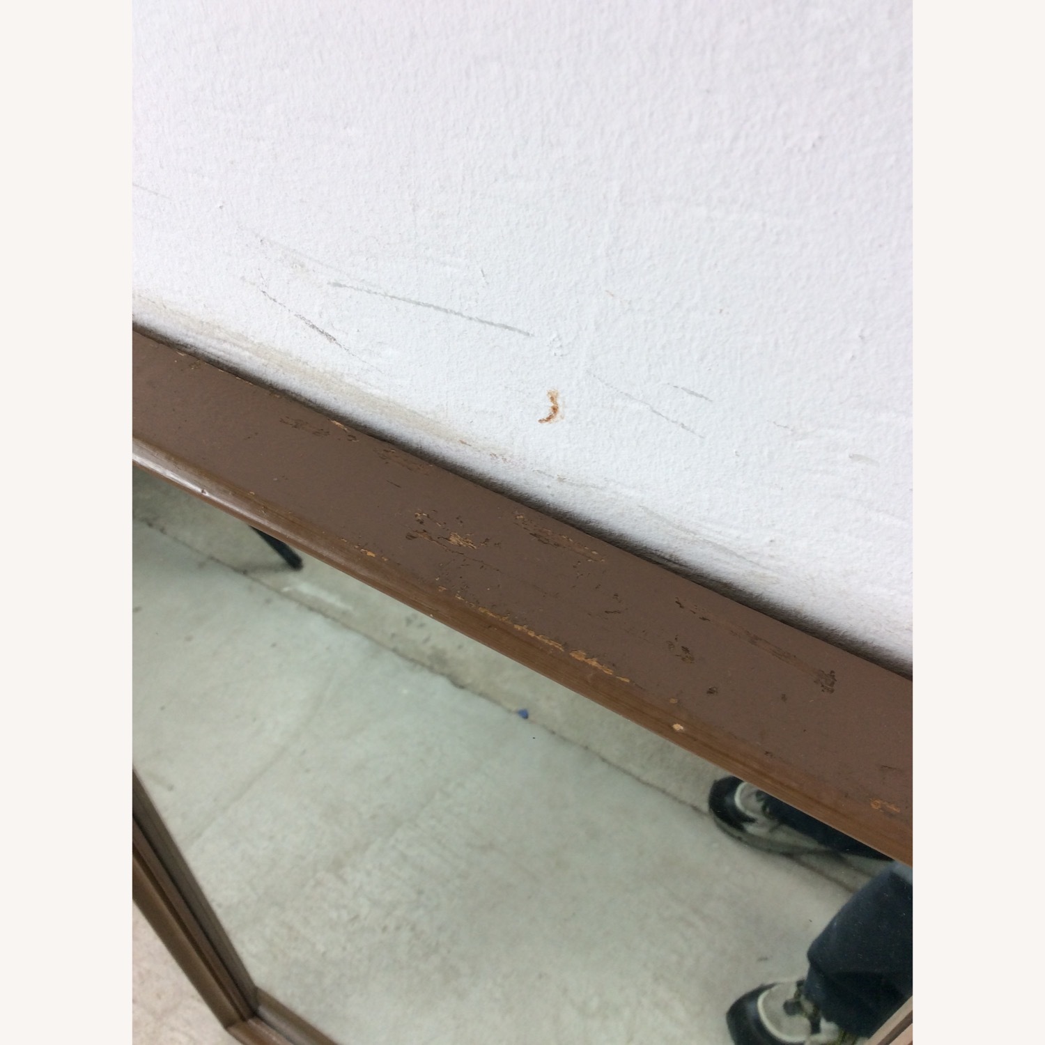 Mid Century Rectangular Wall Mirror with 2 Panels - image-9