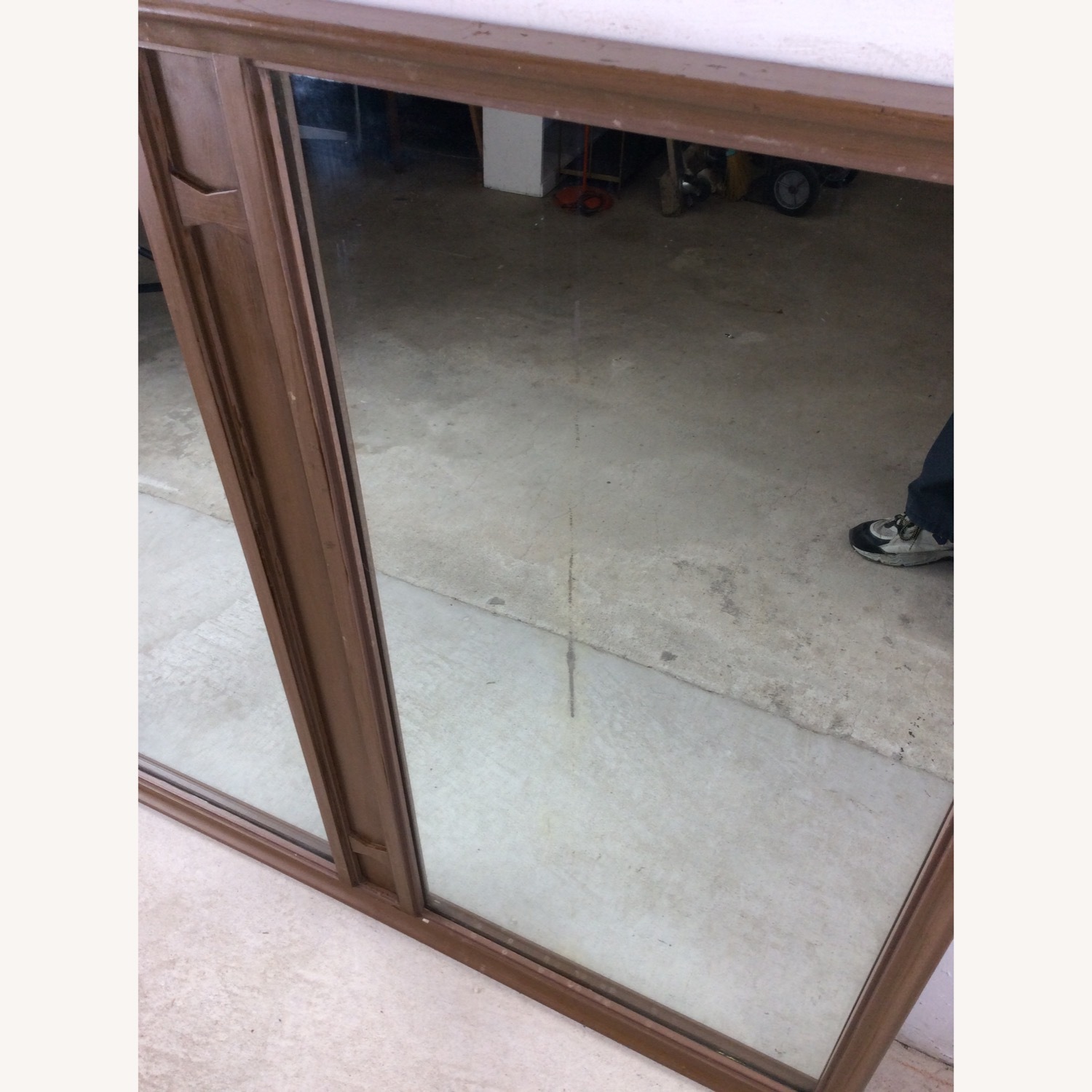 Mid Century Rectangular Wall Mirror with 2 Panels - image-16