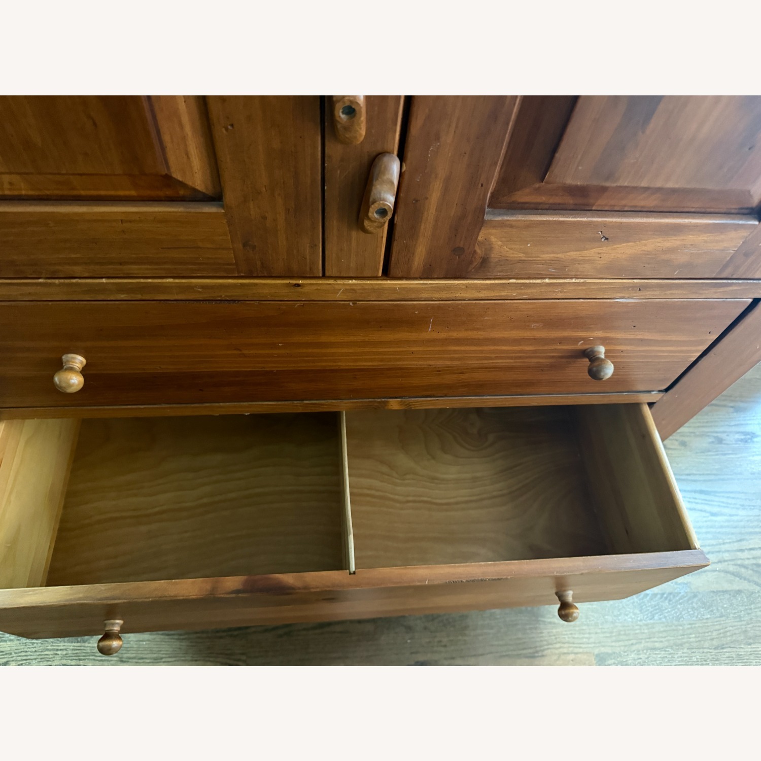 Ethan Allen Early American Shaker Armoire - image-5