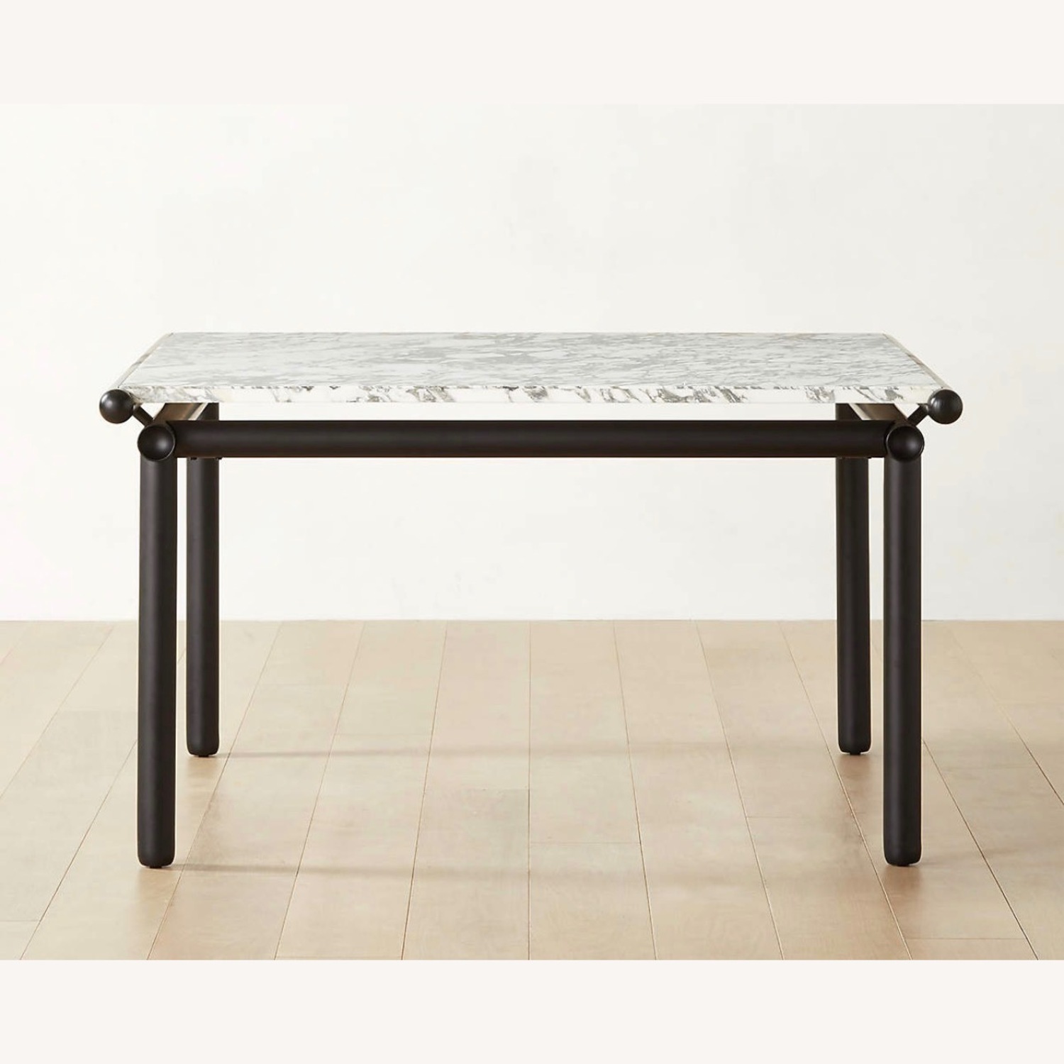 CB2 Anacapri 53" Square Marble Dining Table by Gianfranco Frattini - image-1