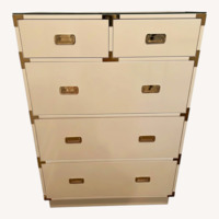 White Wood Dresser