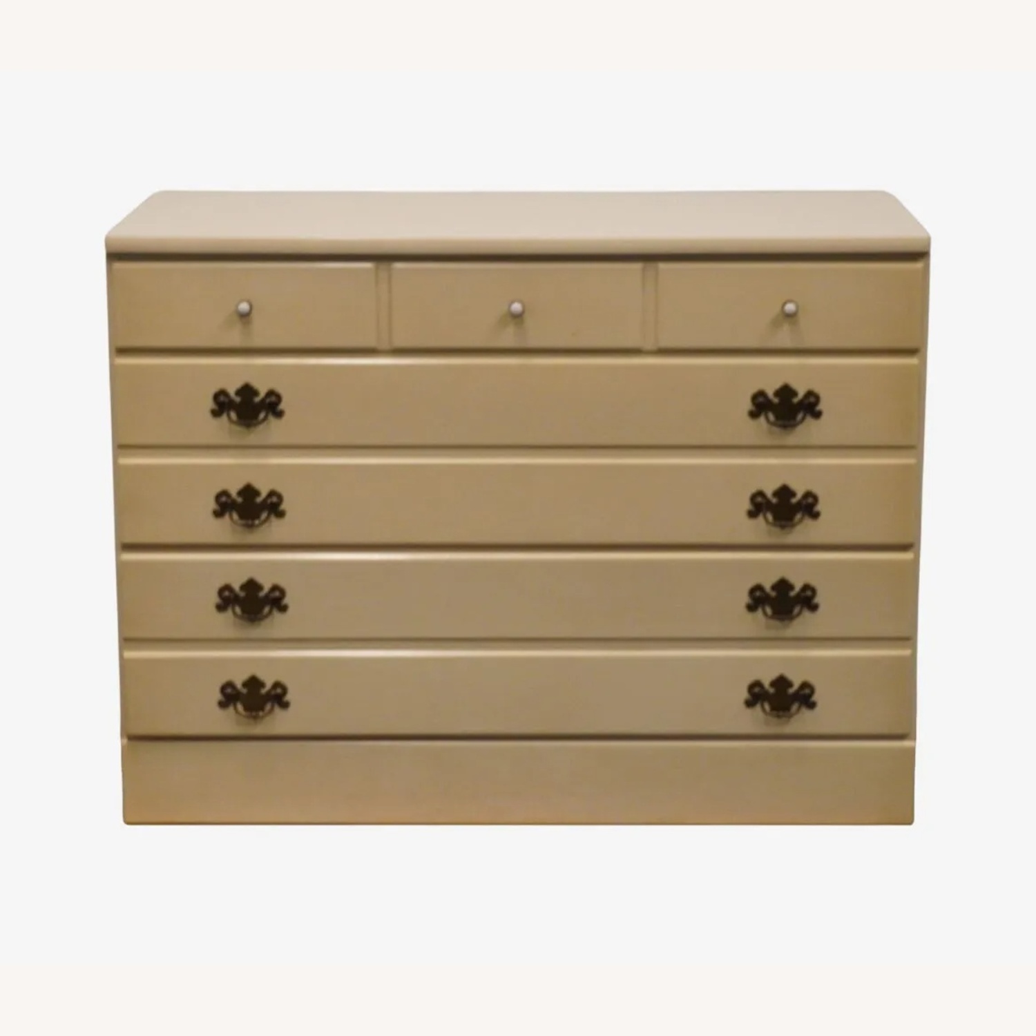 Ethan Allen White Wood Dresser - image-8