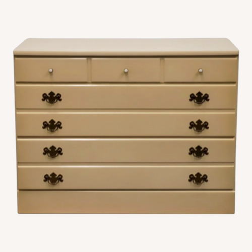 Used Ethan Allen White Wood Dresser for sale on AptDeco