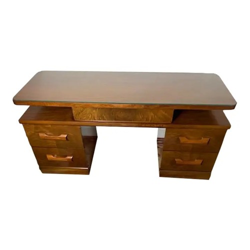 Used  Art Deco Vanity With Glass Top 1980s for sale on AptDeco