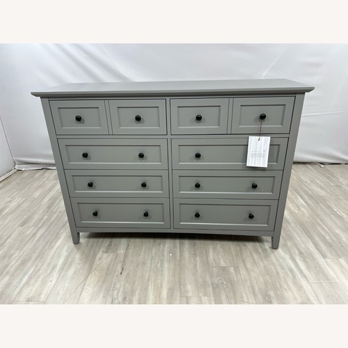 Used Mor Furniture Grace Dresser In Elephant Gray for sale on AptDeco