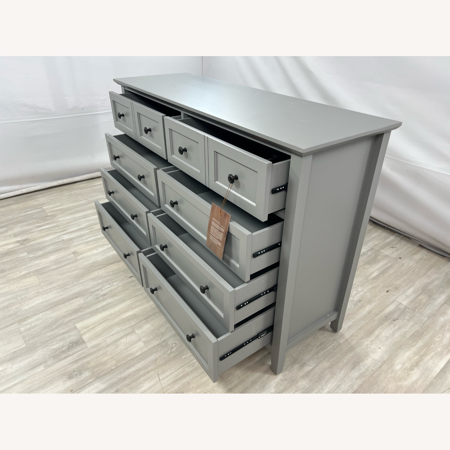 Mor Furniture Grace Dresser In Elephant Gray - image-6