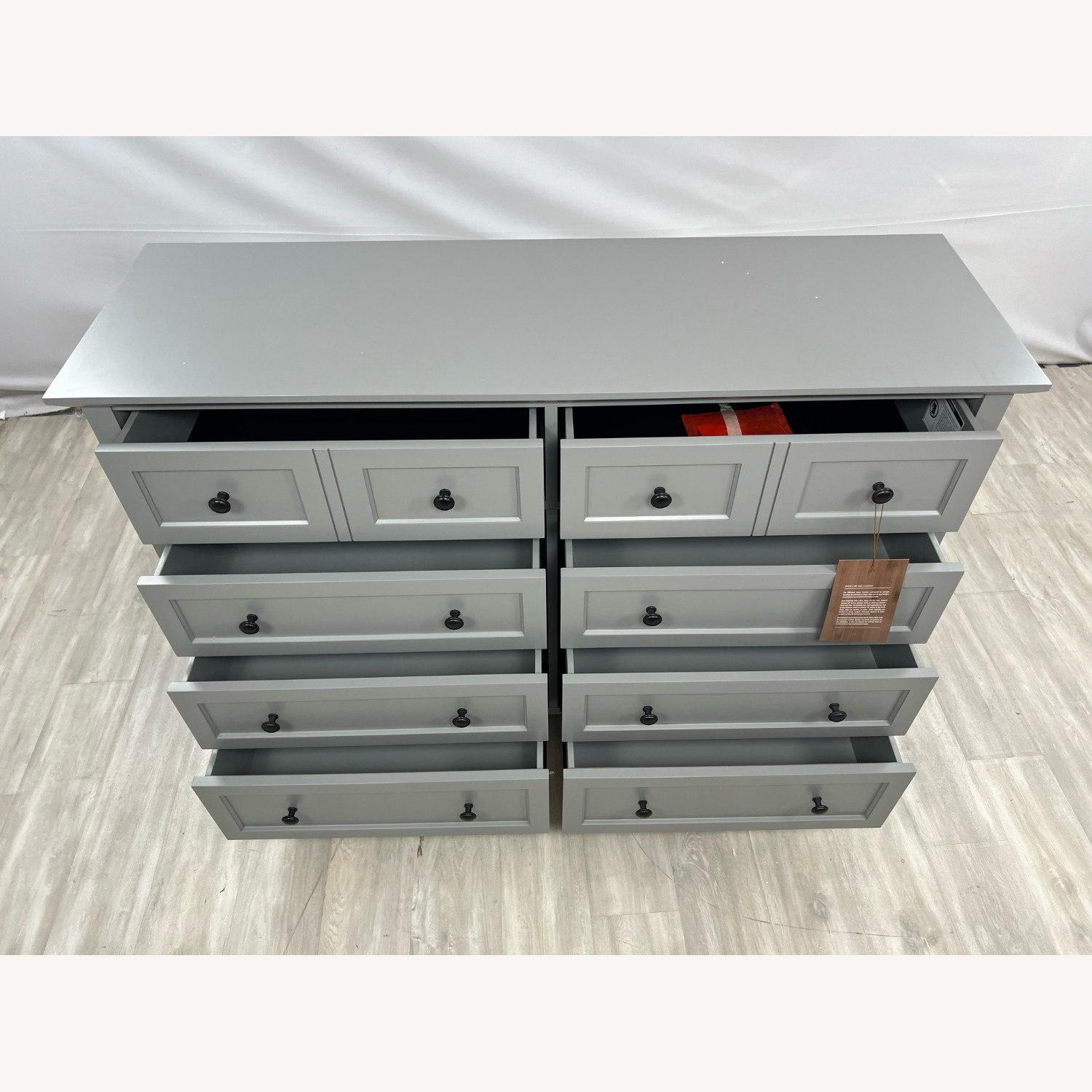 Mor Furniture Grace Dresser In Elephant Gray - image-5