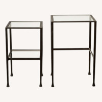 Pottery Barn Tanner Side Tables