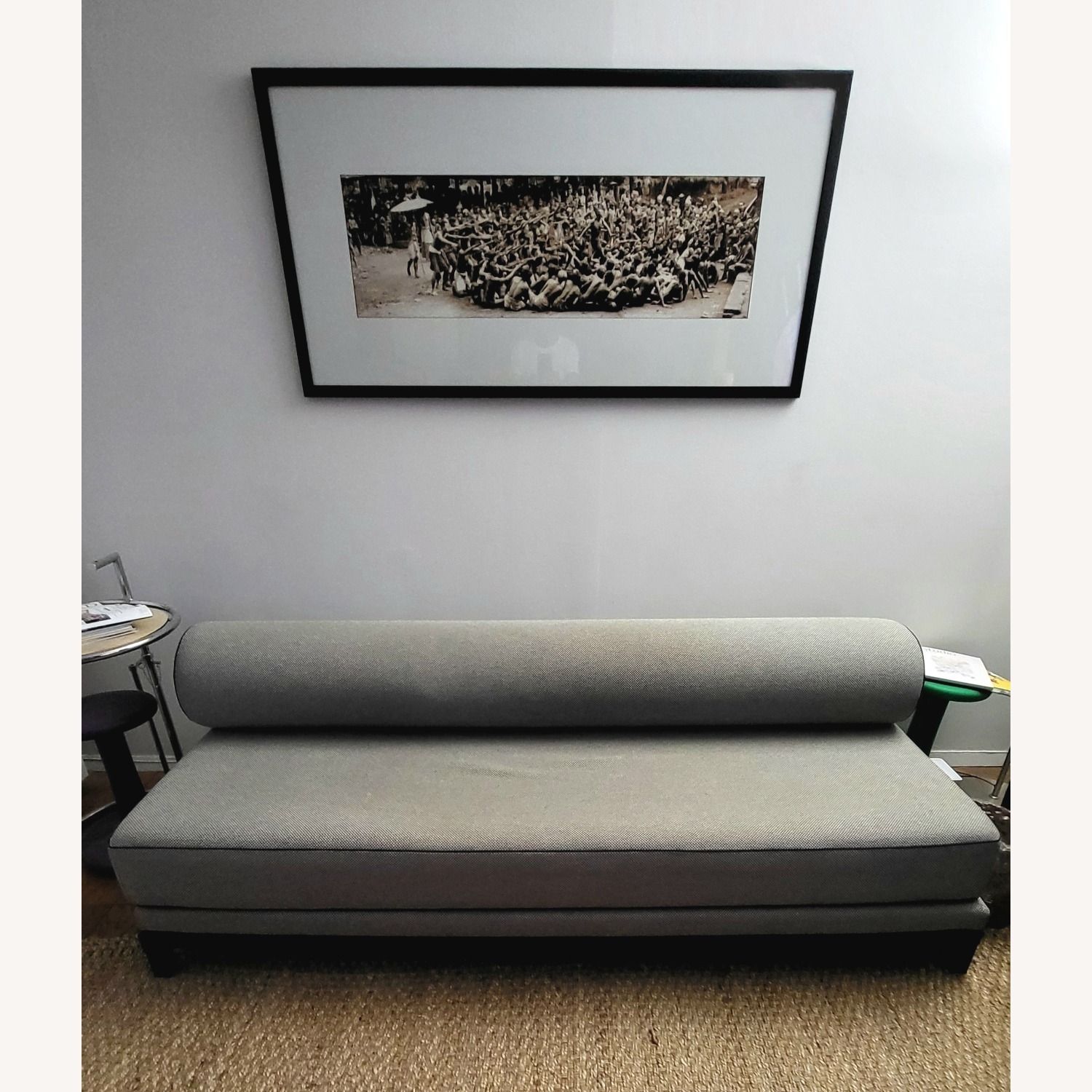 Design Within Reach Light Gray Fabric Daybed - image-1