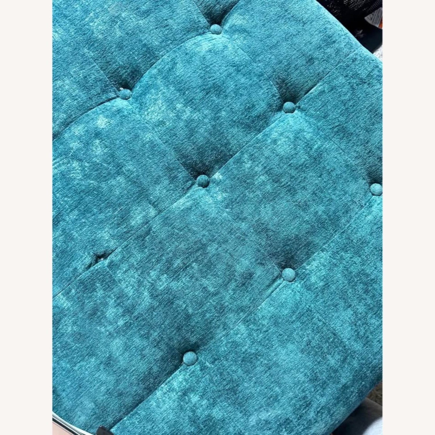 Joybird Eliot Blue Velvet Reversable Sectional - image-5