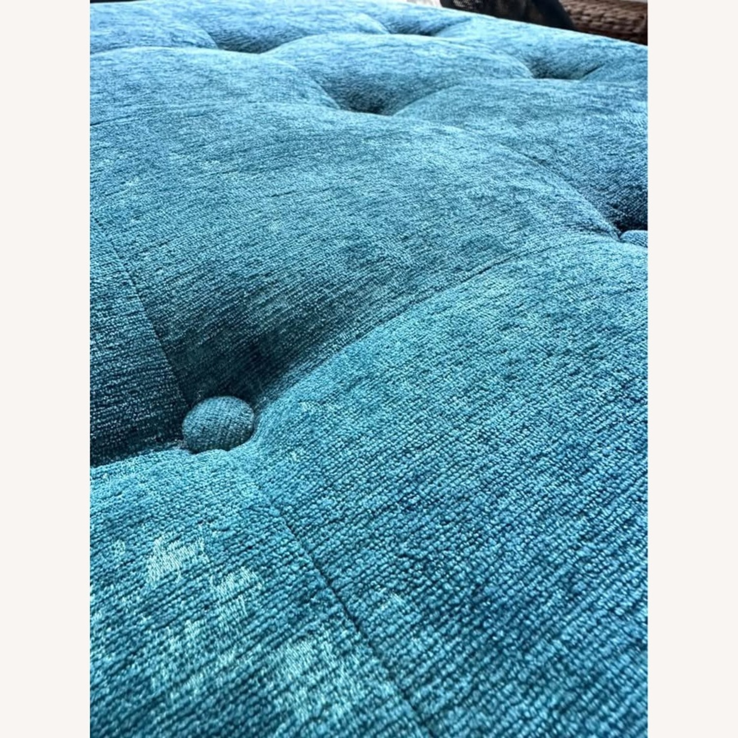 Joybird Eliot Blue Velvet Reversable Sectional - image-4