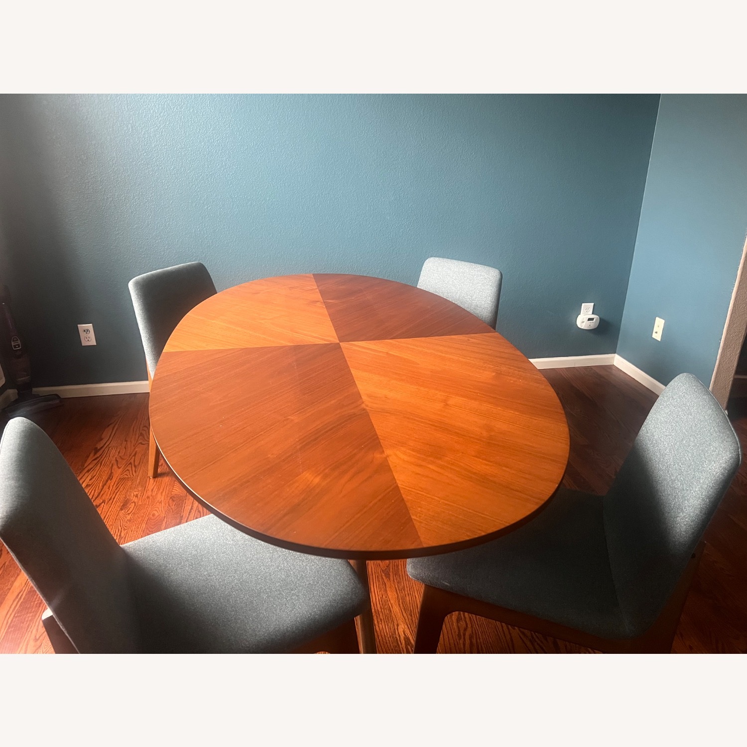 Dark Brown Wood Dining Sets - image-4