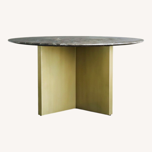 Used Arhaus Custom Made Black Wood Coffee Table for sale on AptDeco