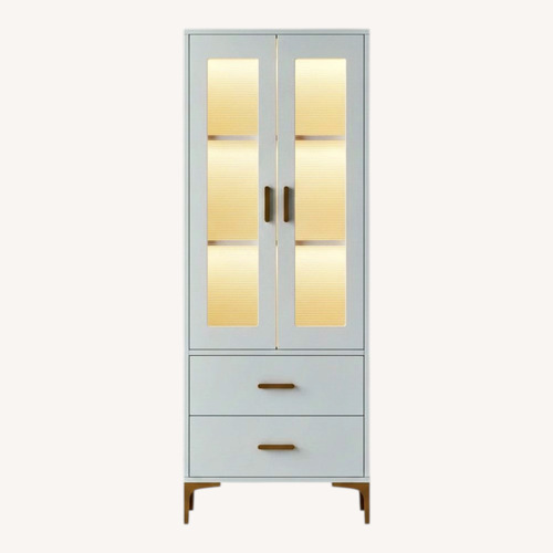 Used Walmart White Wood Bookcase for sale on AptDeco