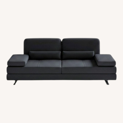 Used Lazzoni Mony Light Gray Fabric 2 Seater Sofa for sale on AptDeco