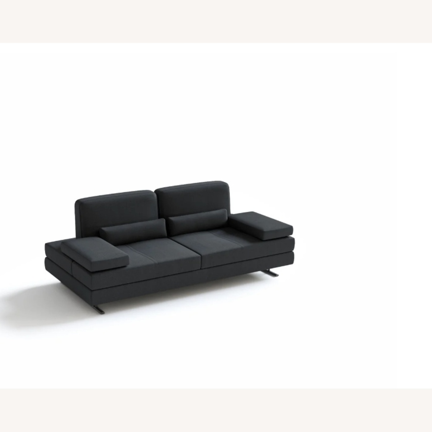 Lazzoni Mony Light Gray Fabric 2 Seater Sofa - image-4