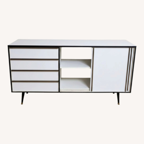 Used Vintage/Antique White Sideboard for sale on AptDeco