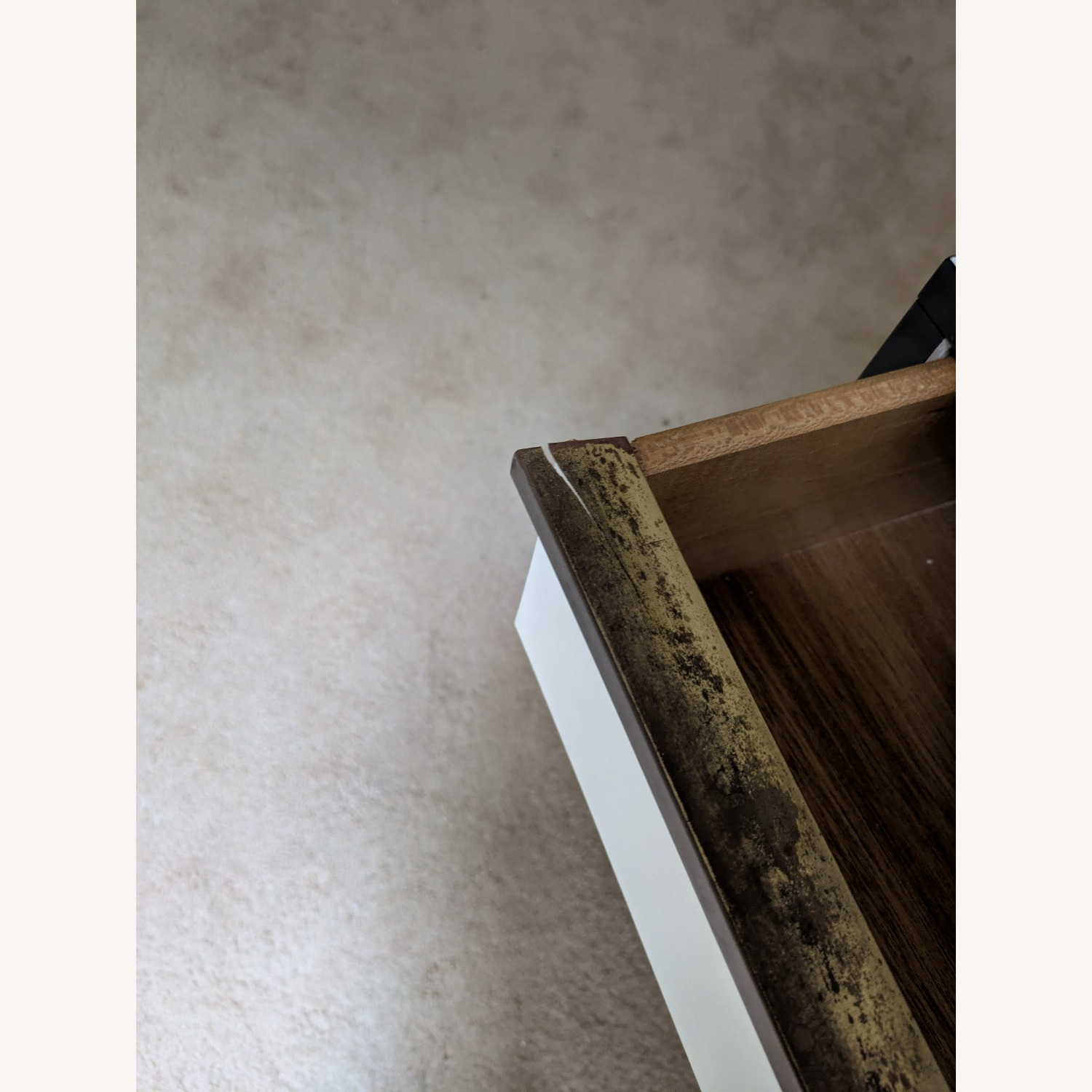 Vintage/Antique White Sideboard - image-4