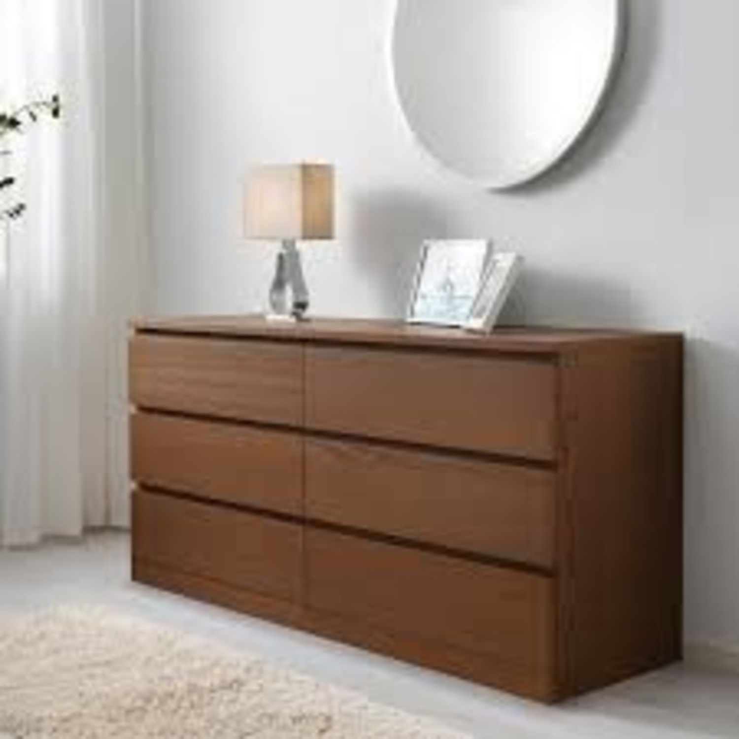IKEA Malm 6 Drawer Dresser  - image-9
