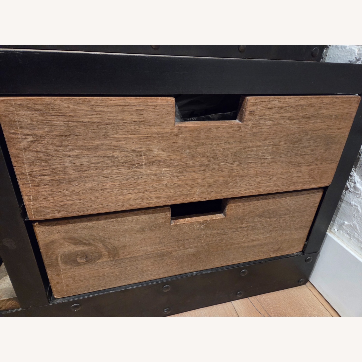 Restoration Hardware 1950s Dutch Shipyard Shelf - image-5