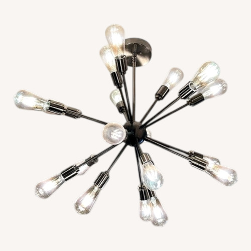 Used Modern Sputnik Style Flush Mount Ceiling Light for sale on AptDeco