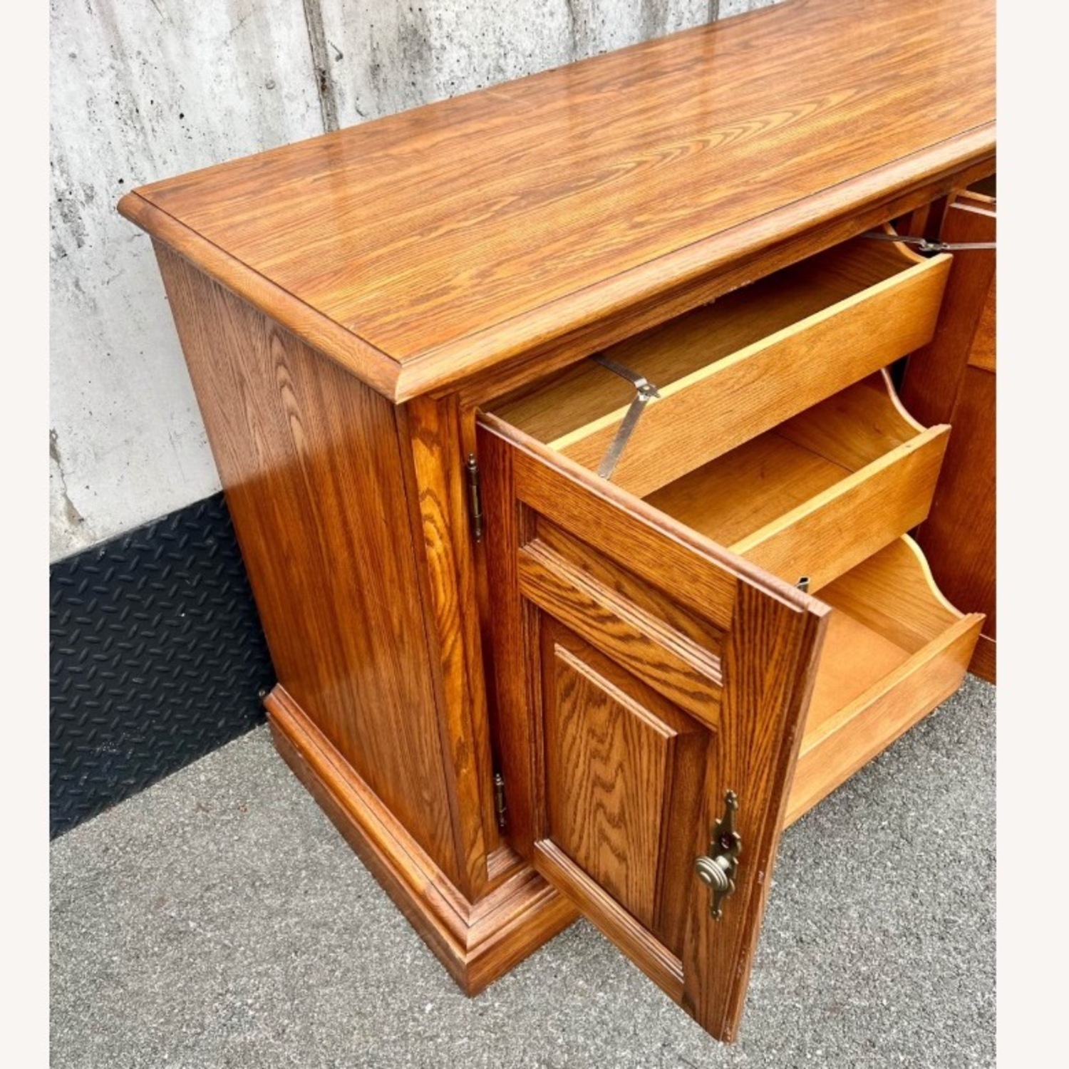 Vintage Solid Oak Pennsylvania House Dresser - image-3