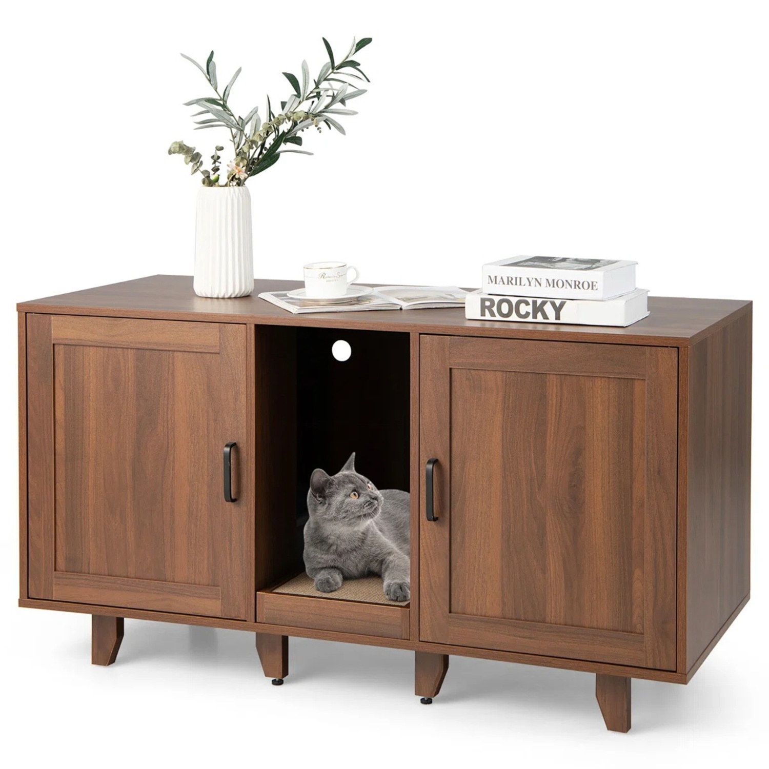 Wayfair Archie and Oscar Eccles Litter Box Enclosure - image-9