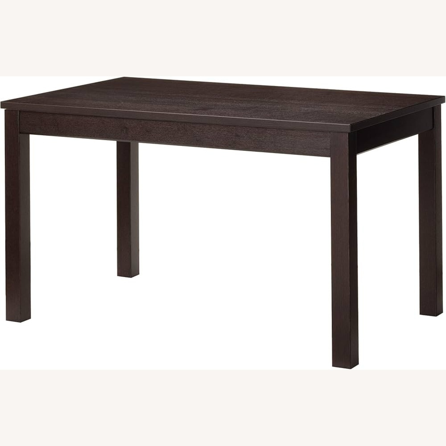 IKEA Extendable Dark Brown Wood Dining Table - image-6