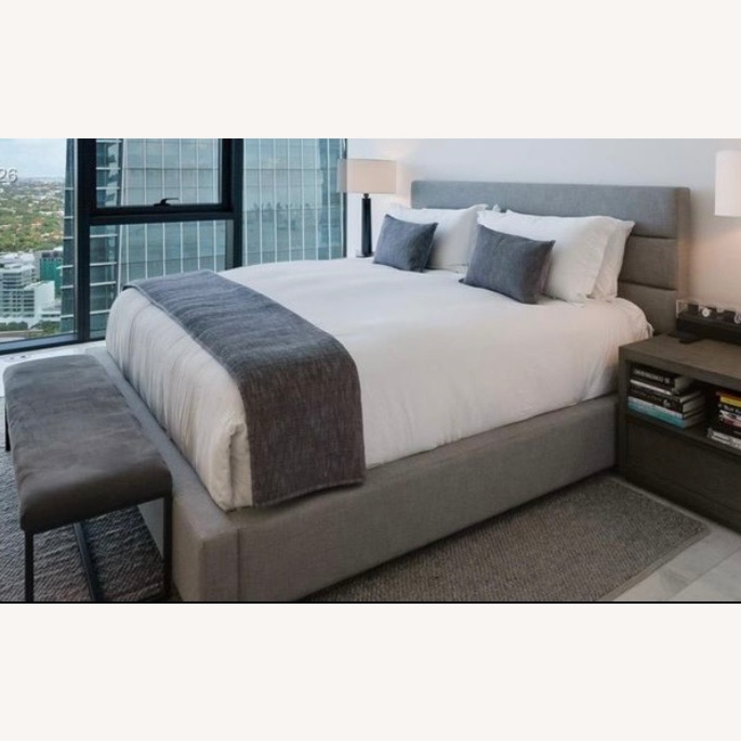 Restoration Hardware King Bed  - image-2