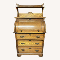 Vintage/Antique Dark Brown Bookcase