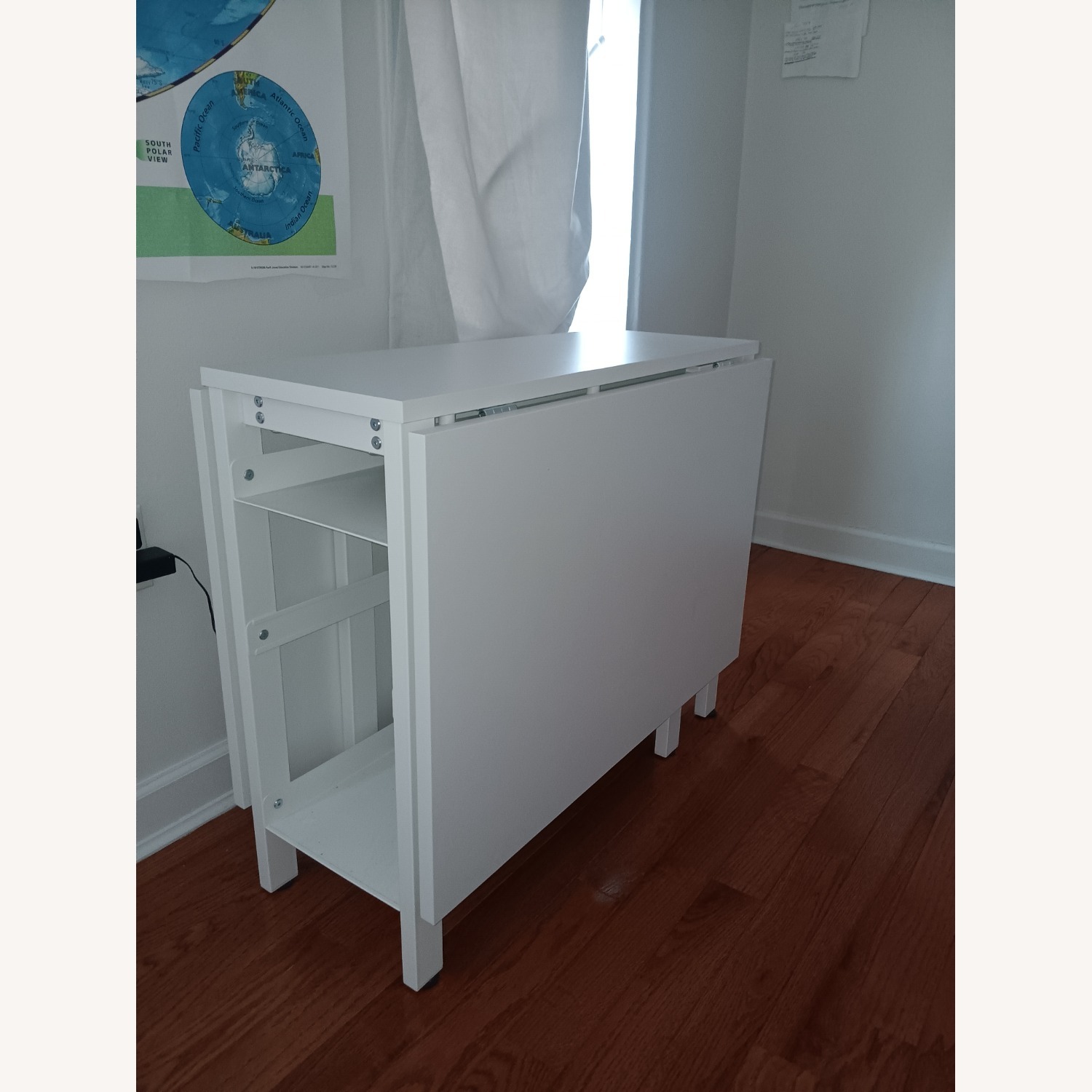 IKEA Vihals White Dining Table - image-1