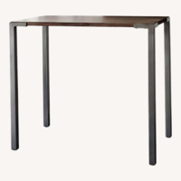 CB2 Hightop Wood Dining Table