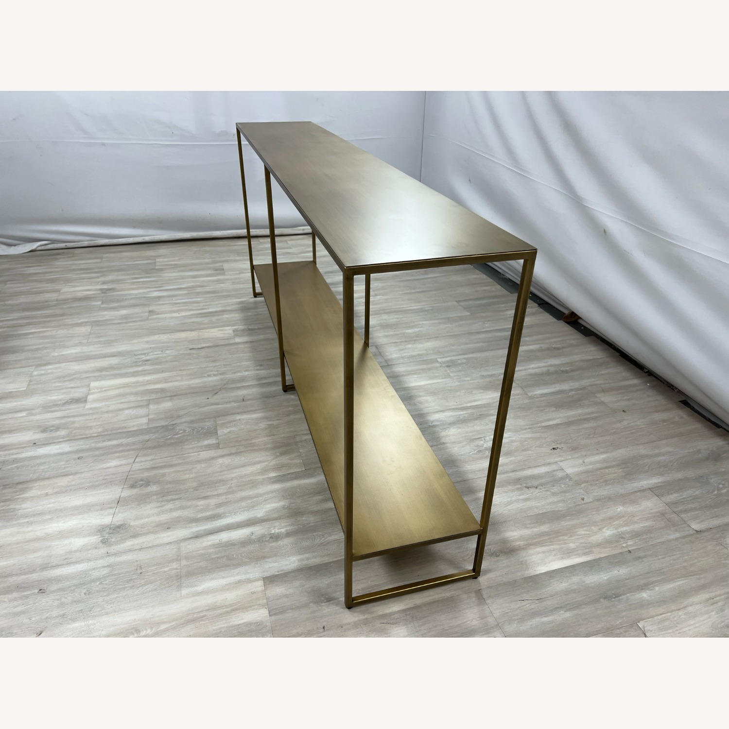 Hokku Designs Eiffel Console Table - Antique Brass - image-5