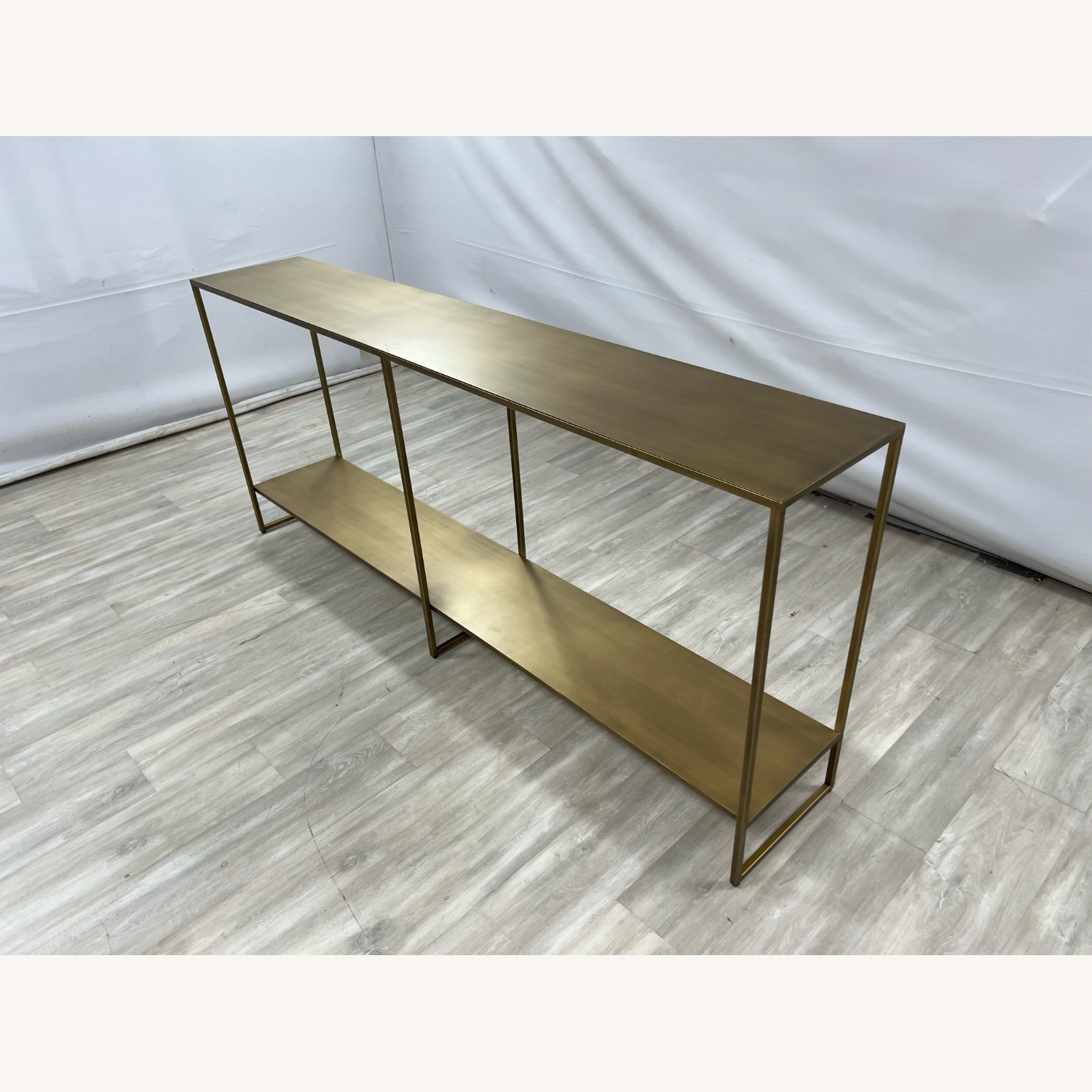 Hokku Designs Eiffel Console Table - Antique Brass - image-2