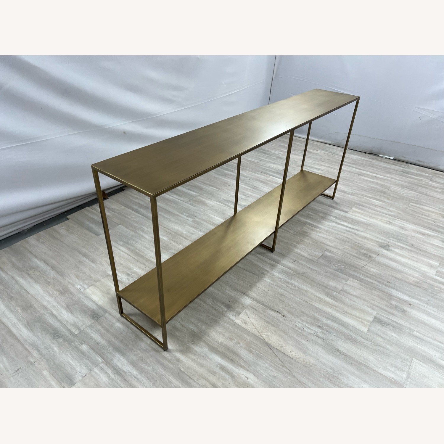 Hokku Designs Eiffel Console Table - Antique Brass - image-3